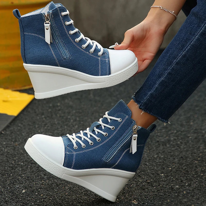 Eclipse Wedge Sneaker