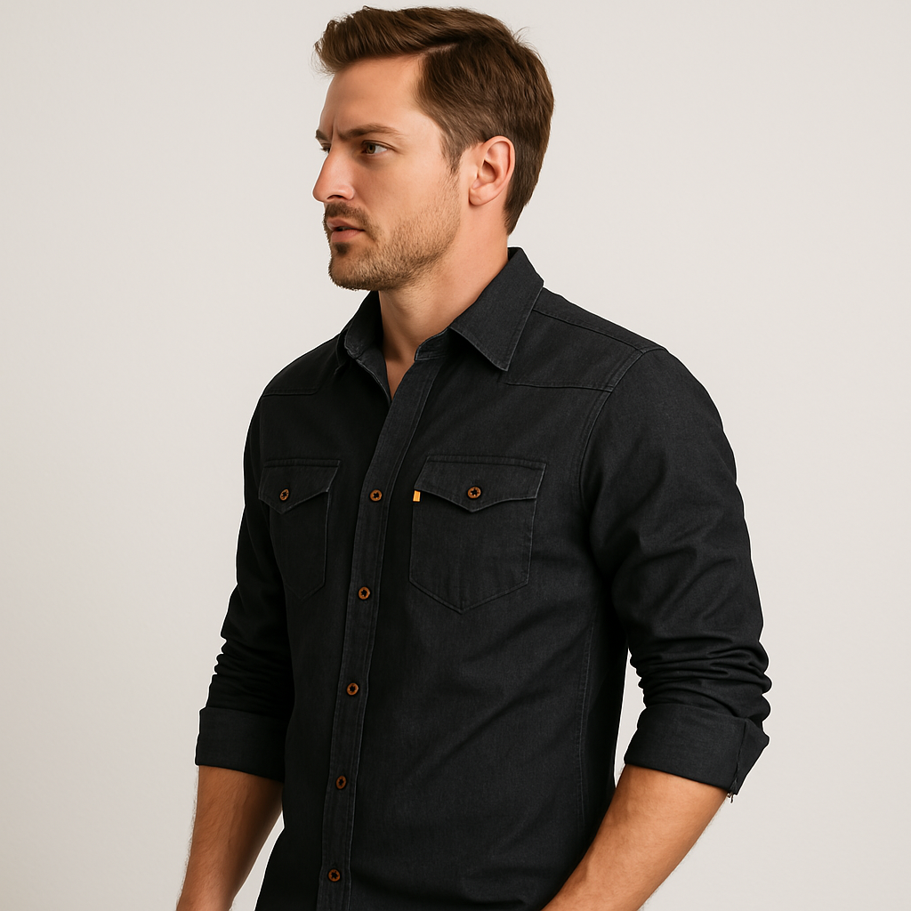 Beckford Cotton Denim Shirt