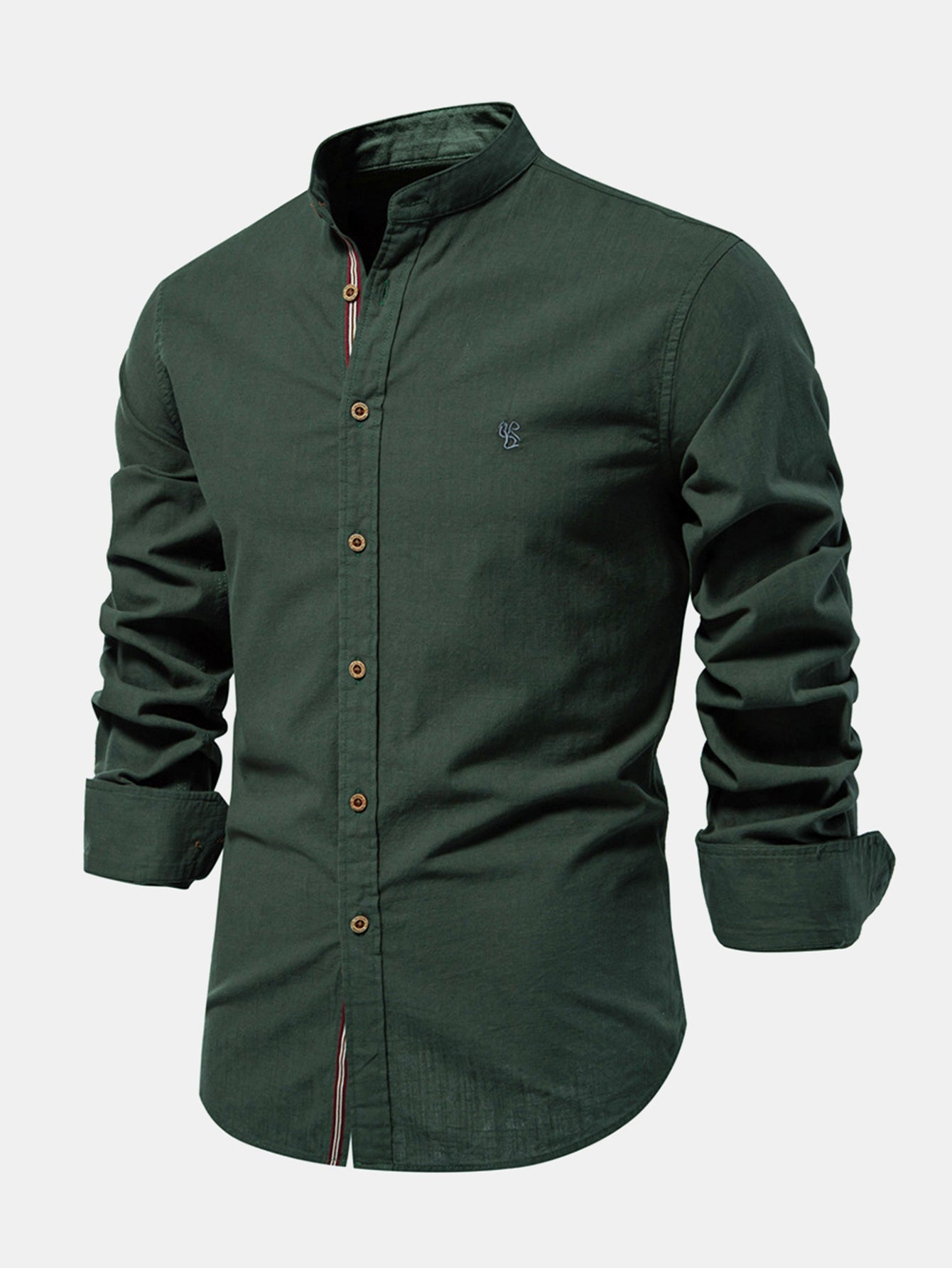 Atlas Stand Collar Shirt