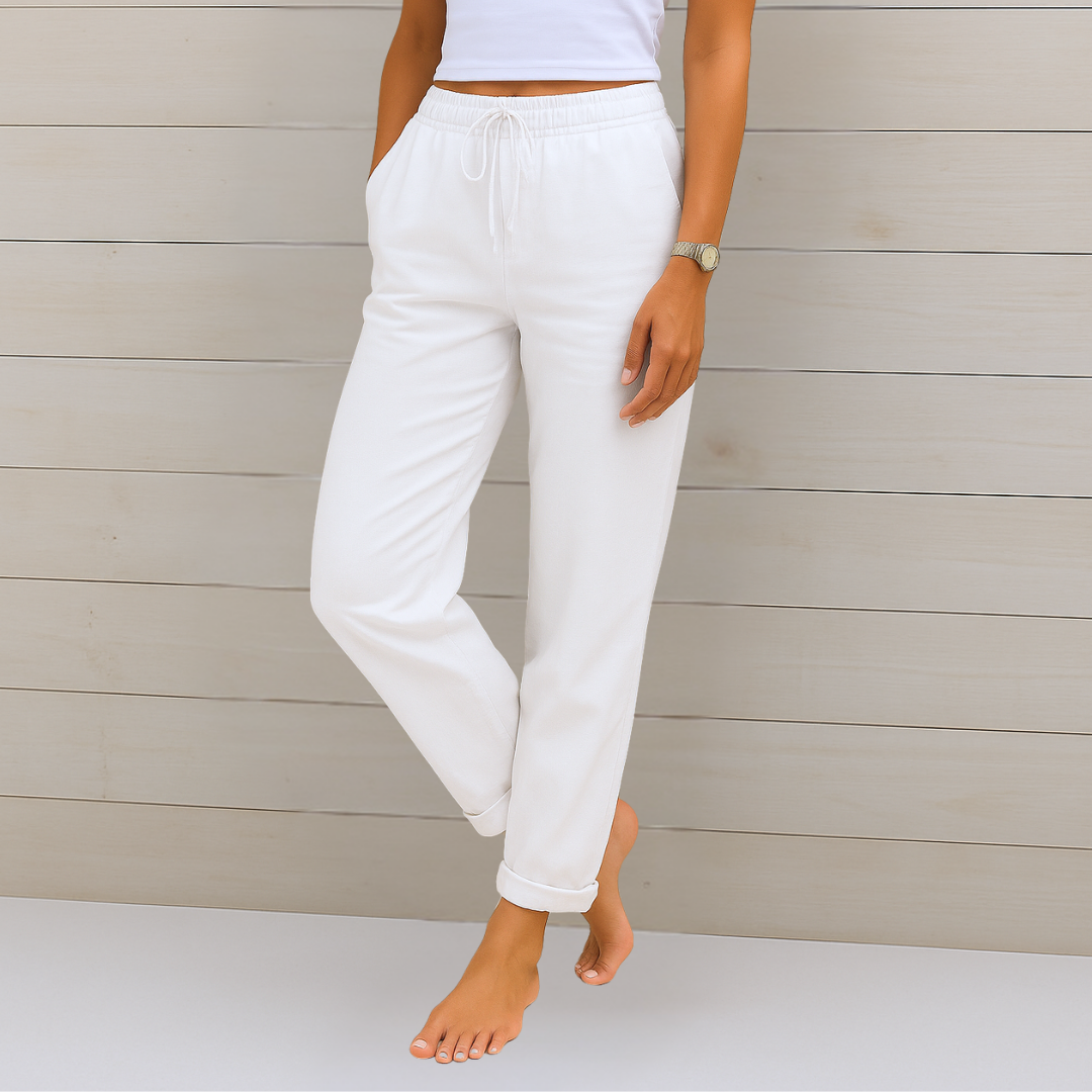 Maylora Premium Linen Stretch Pants