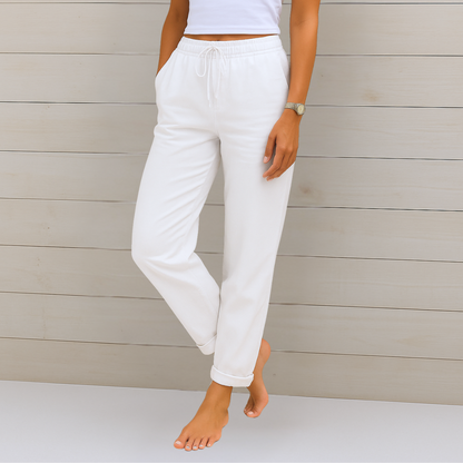 Maylora Premium Linen Stretch Pants