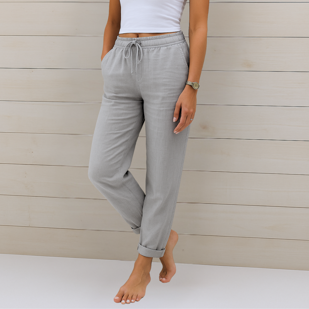 Maylora Premium Linen Stretch Pants