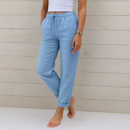 Maylora Premium Linen Stretch Pants