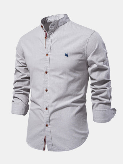 Atlas Stand Collar Shirt