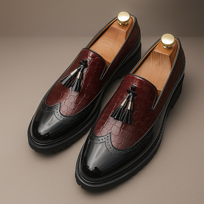 Veltri Premium Leather Loafers