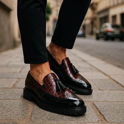 Veltri Premium Leather Loafers