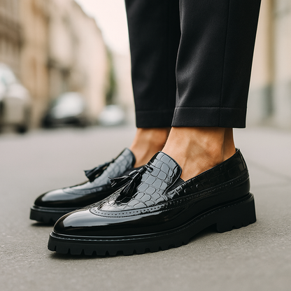 Veltri Premium Leather Loafers