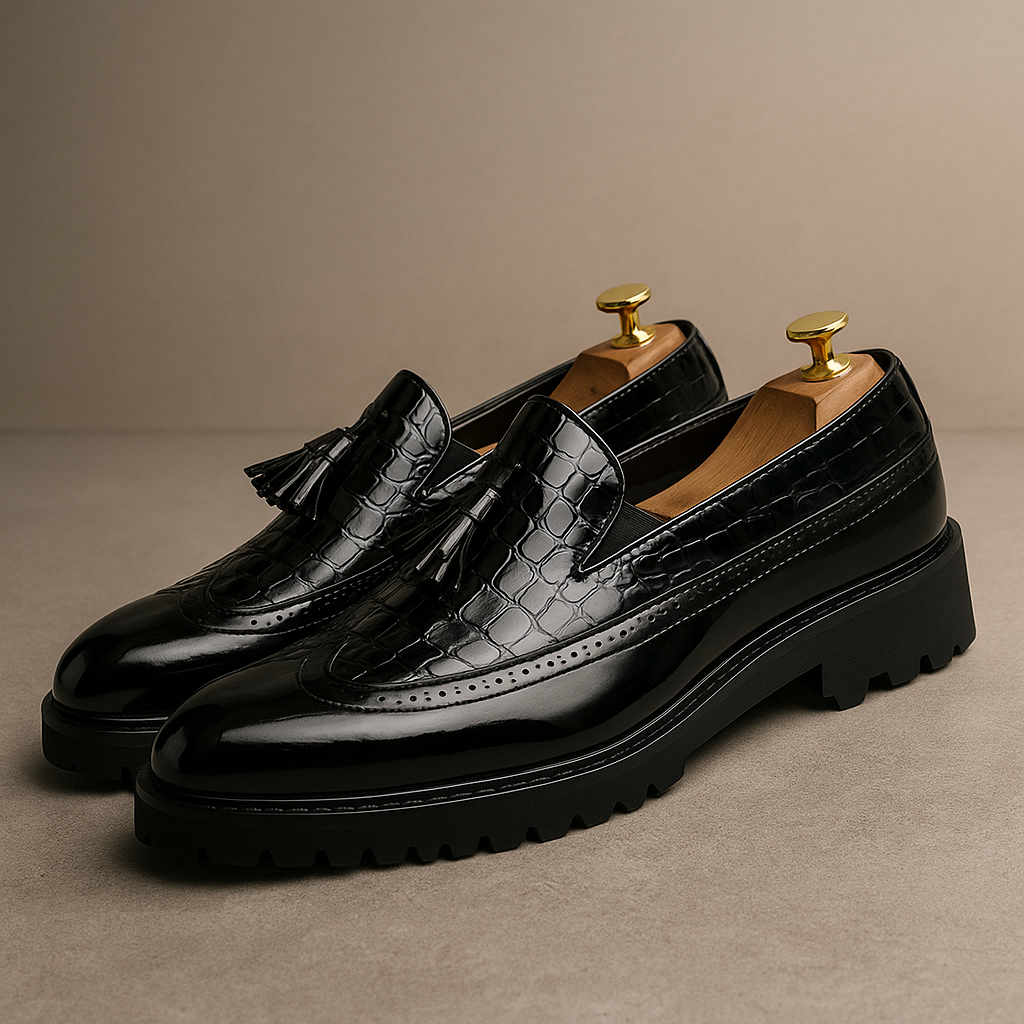 Veltri Premium Leather Loafers
