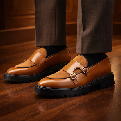 Apex Leather Lug Shoes – Bold Classic Derby Style