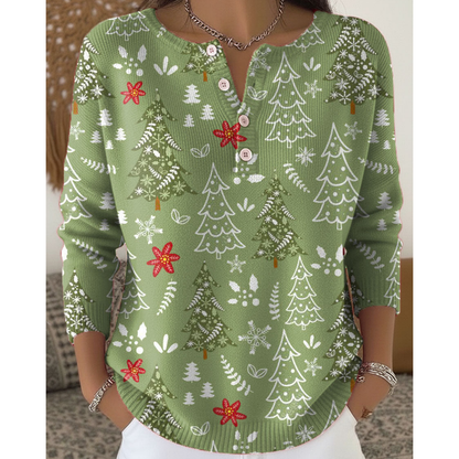 Holly Christmas Sweater