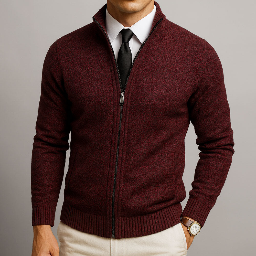 Rheon Merino Zip Sweater