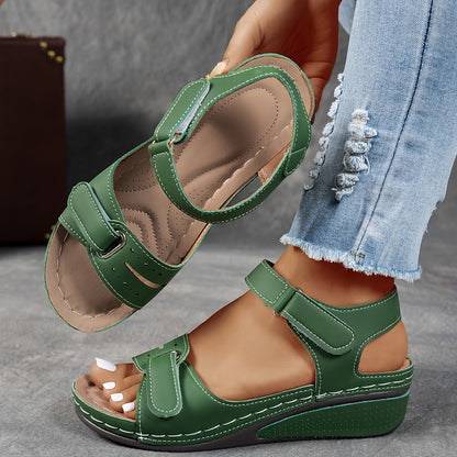 Cross-Strap Comfort Sandals