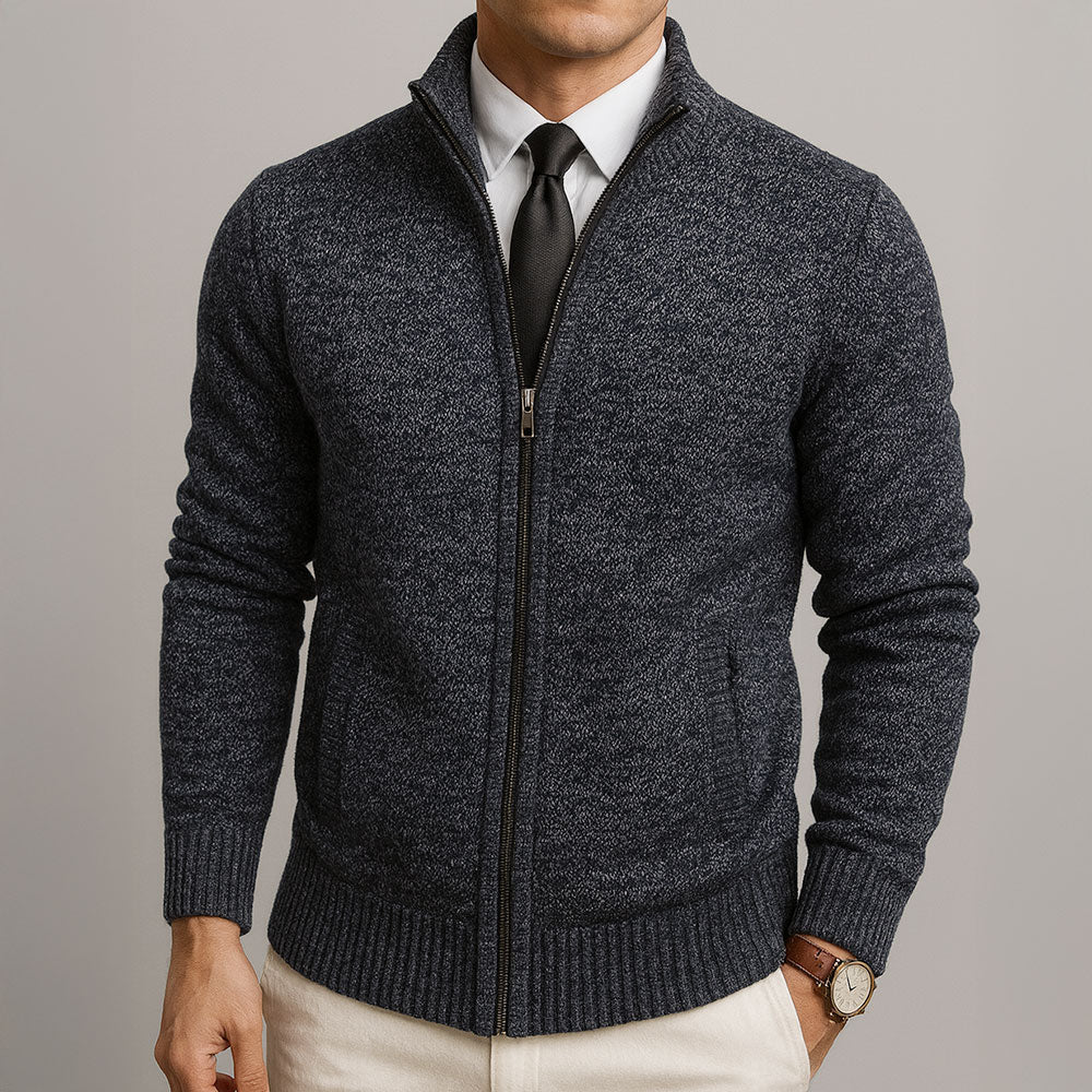 Rheon Merino Zip Sweater