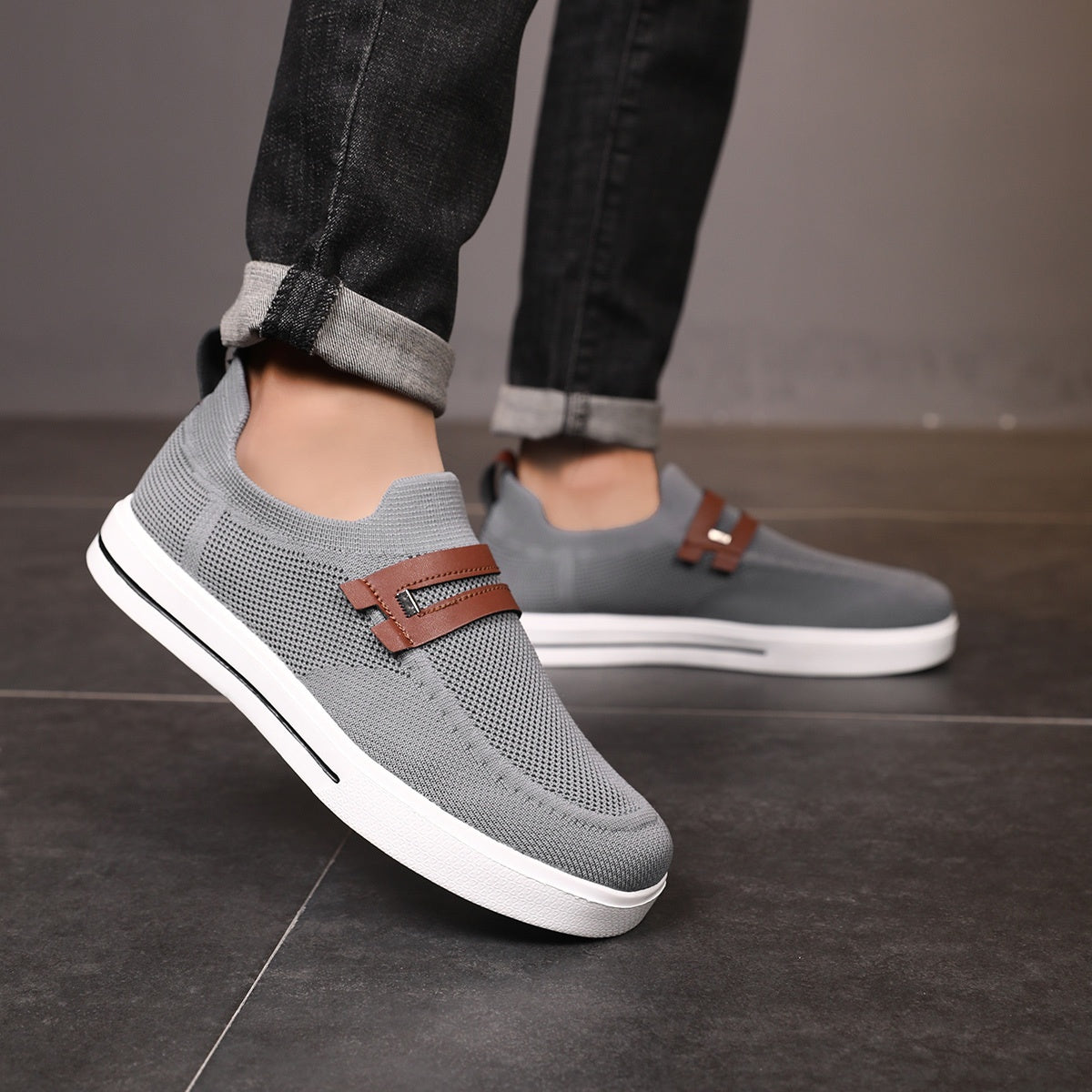 Sandro Lightweight Slip-On Sneakers