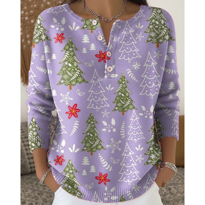 Holly Christmas Sweater