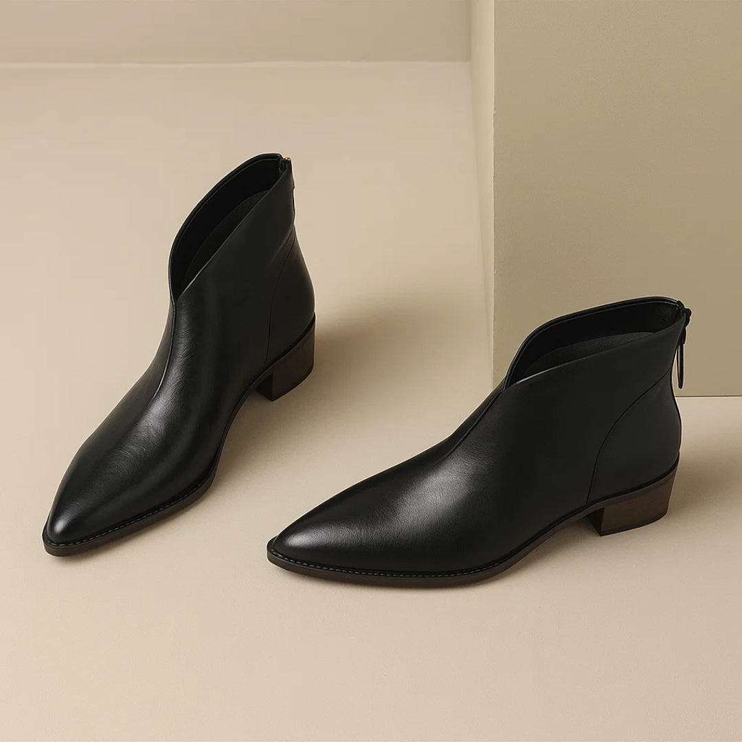 Rossella Elegant Leather Boots