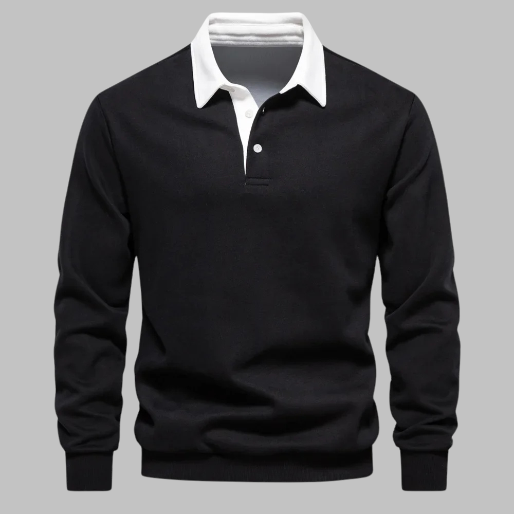 Andy Collins Polo Collar Sweater