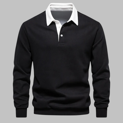 Andy Collins Polo Collar Sweater