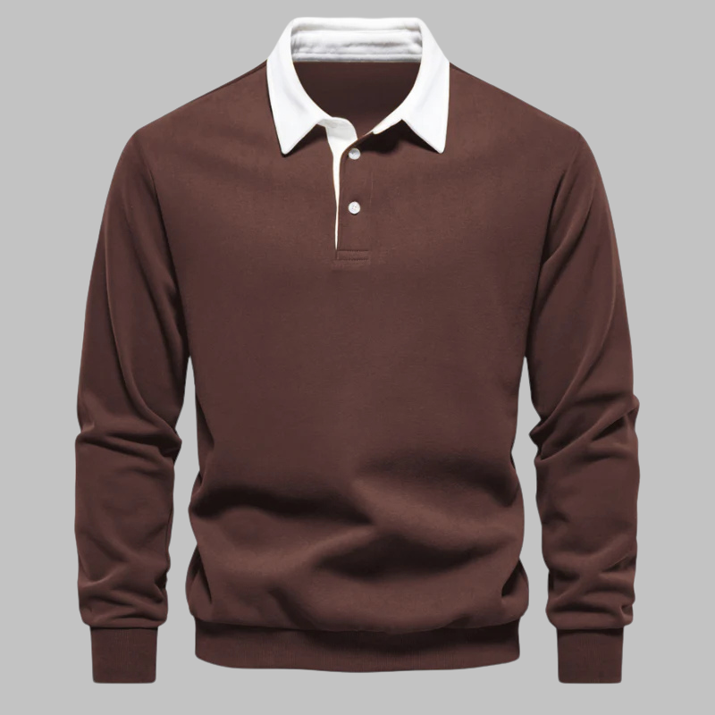 Andy Collins Polo Collar Sweater