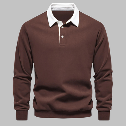 Andy Collins Polo Collar Sweater