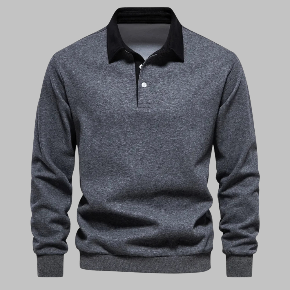 Andy Collins Polo Collar Sweater
