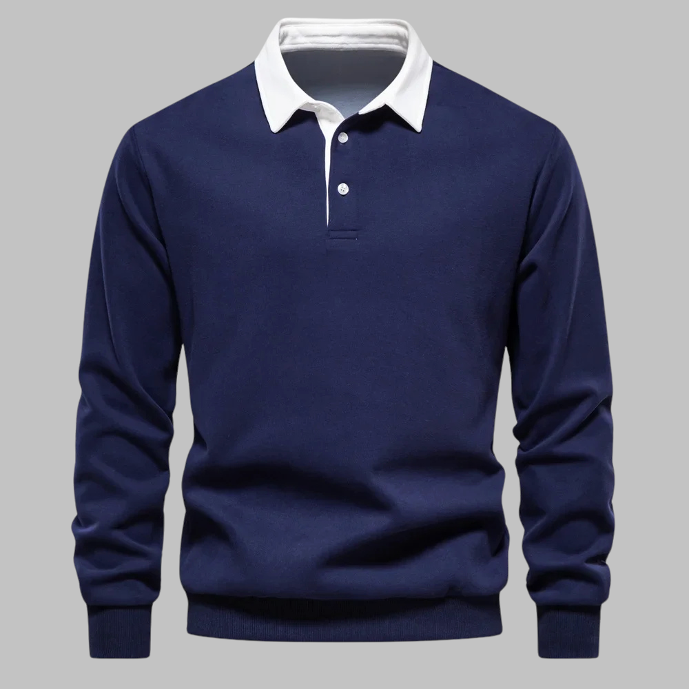 Andy Collins Polo Collar Sweater
