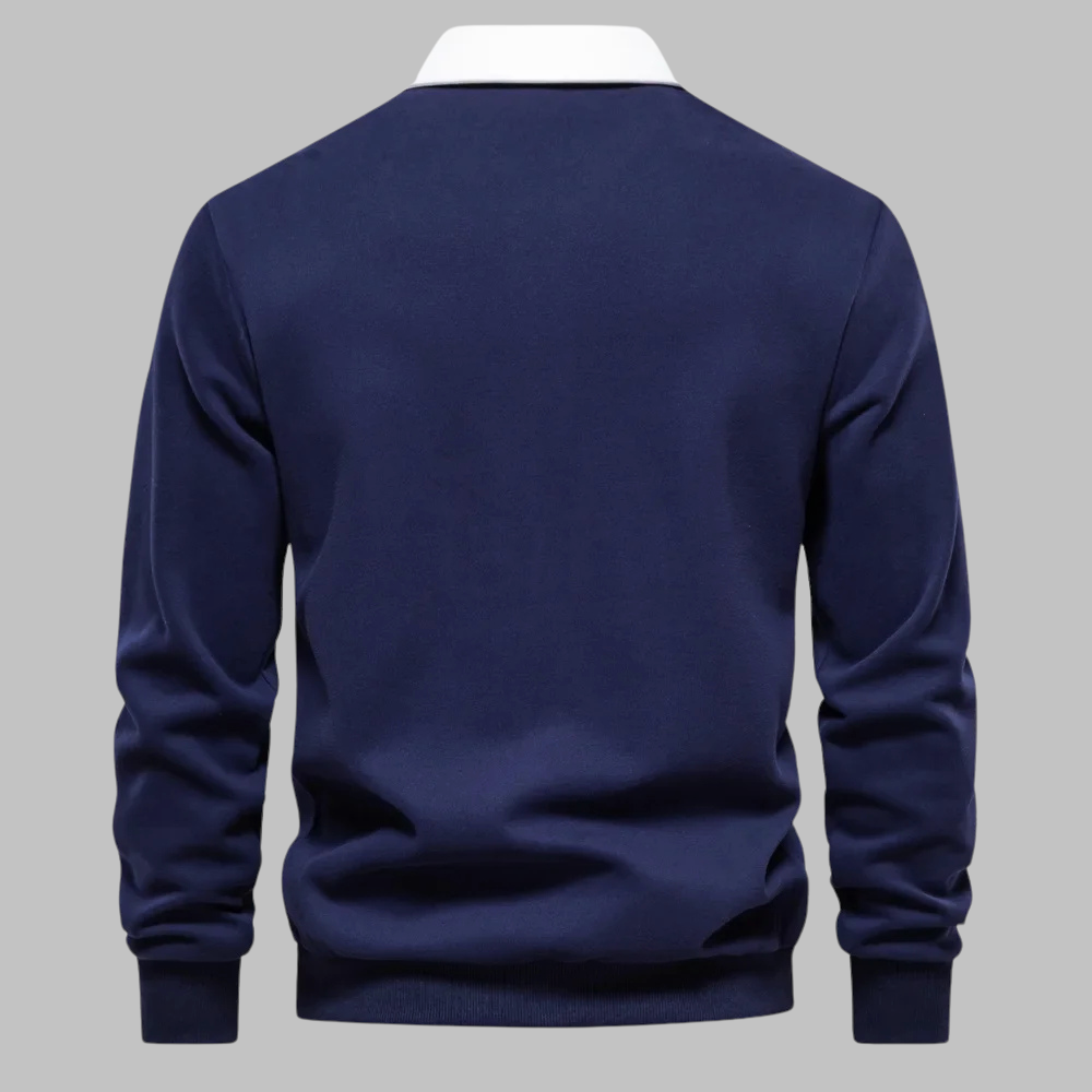 Andy Collins Polo Collar Sweater