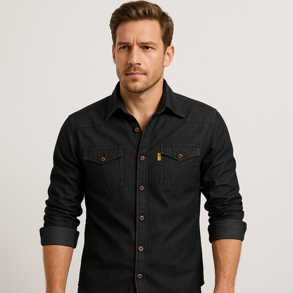 Beckford Cotton Denim Shirt