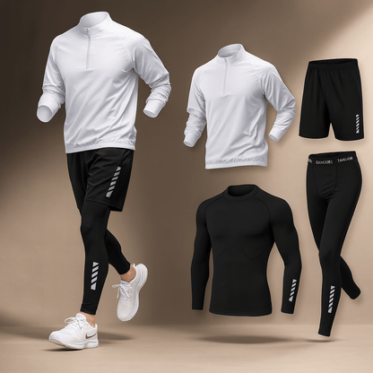 The Atlas Activewear Set – 4-Piece Performance Collection