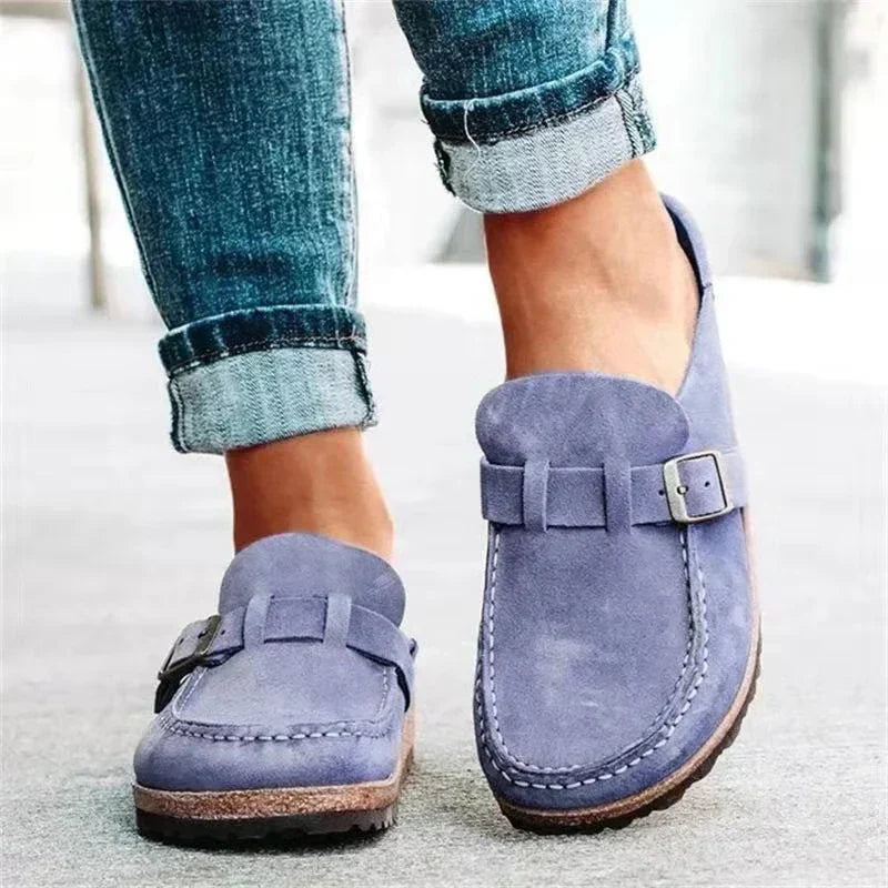 Lucia Suede Moccasins