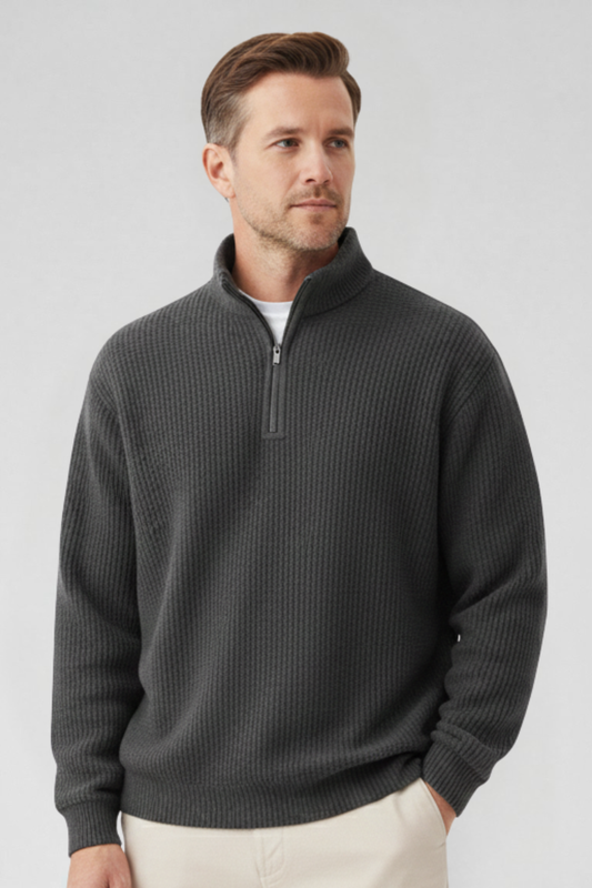 Linero Quarter Zip Knit