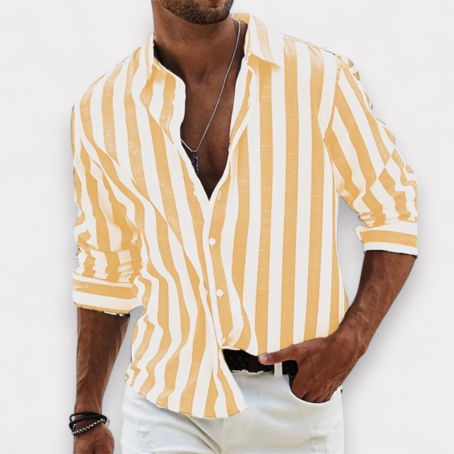 Portofino Breezy Summer Button-Up
