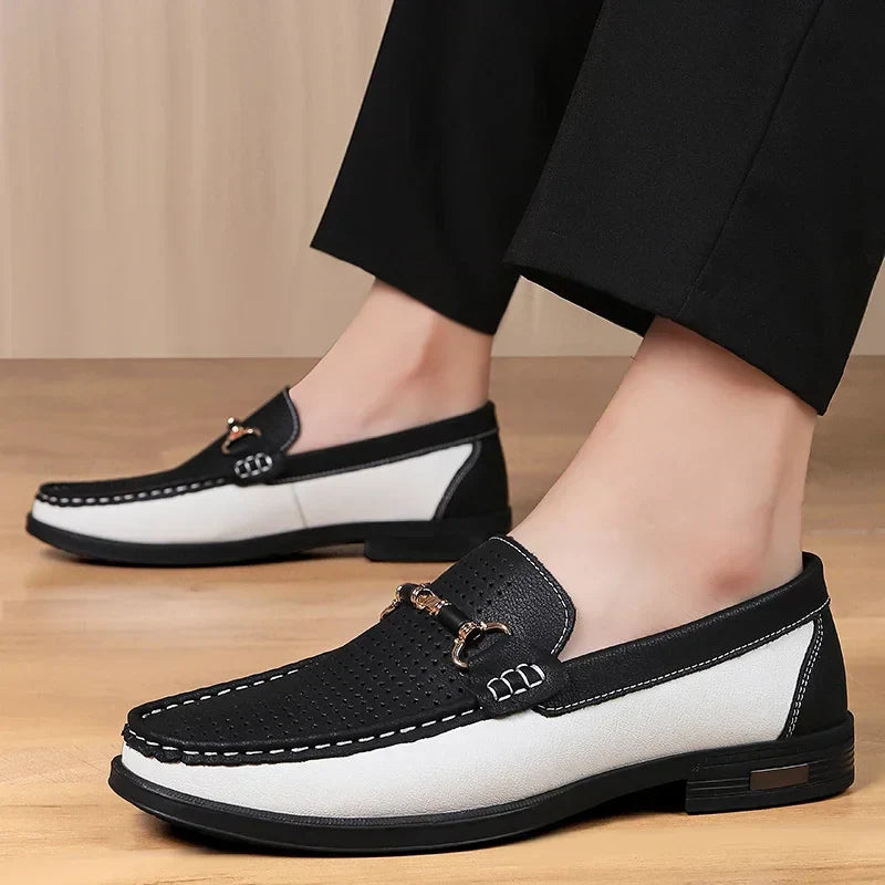 ORFEO LEATHER LOAFERS