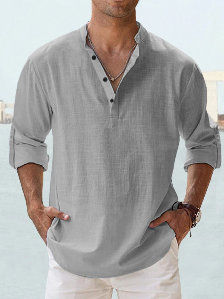 Leon Resort Linen Shirt