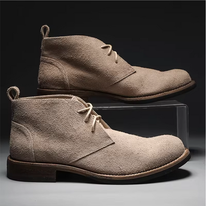 Alessio Suede Leather Boots