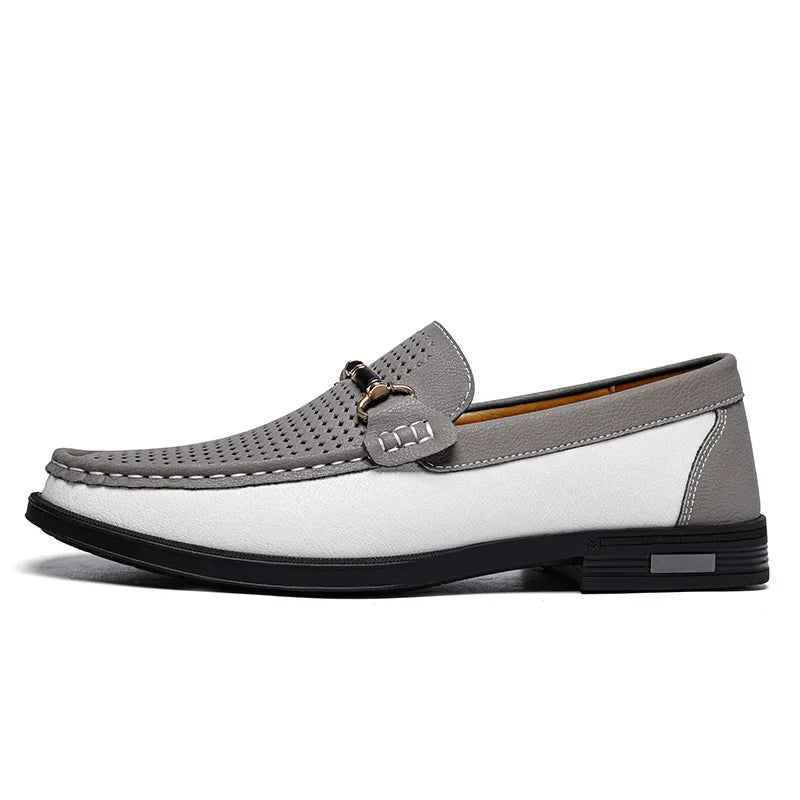 ORFEO LEATHER LOAFERS