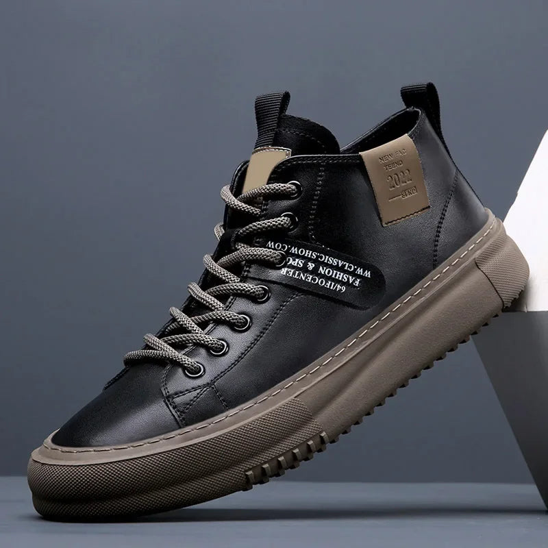 Kael Prime Leather Sneakers