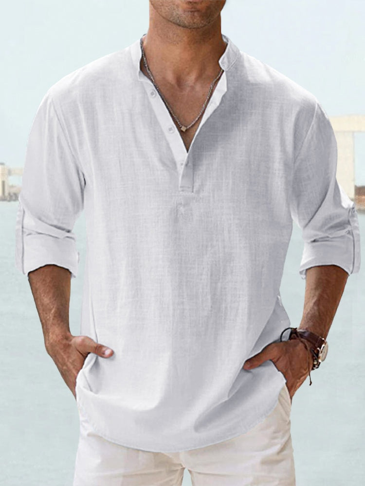 Leon Resort Linen Shirt