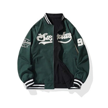 Thavo Varsity Bomber Jacket