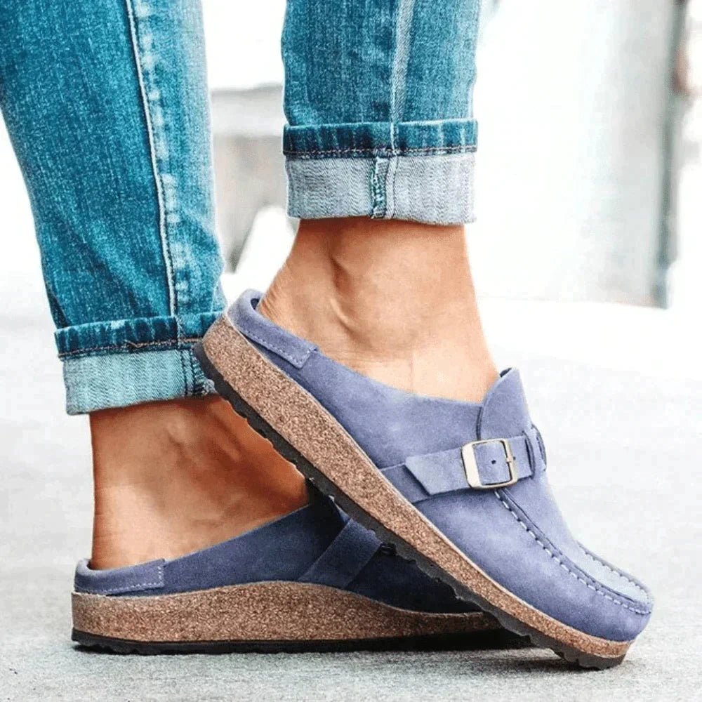 Lucia Suede Moccasins