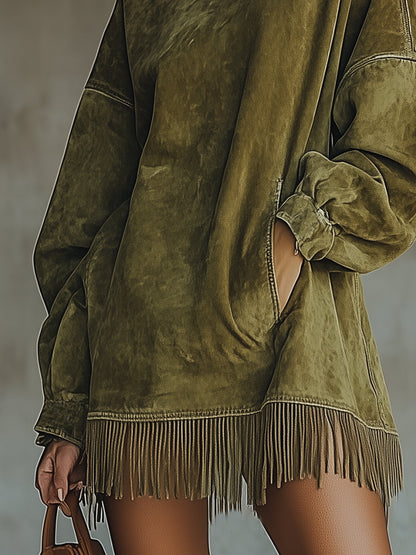 Olivera Turtleneck Knit Dress