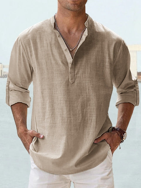 Leon Resort Linen Shirt