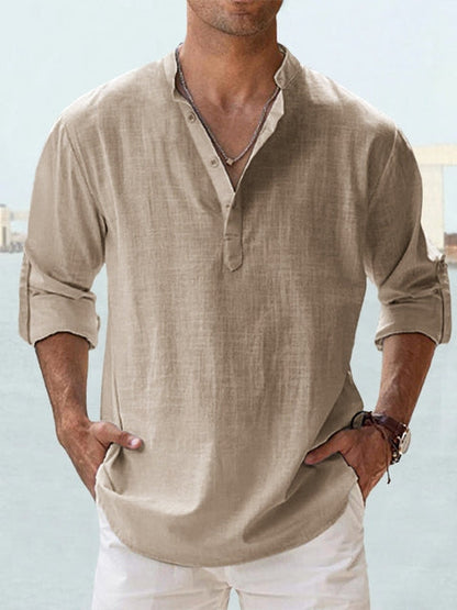 Leon Resort Linen Shirt