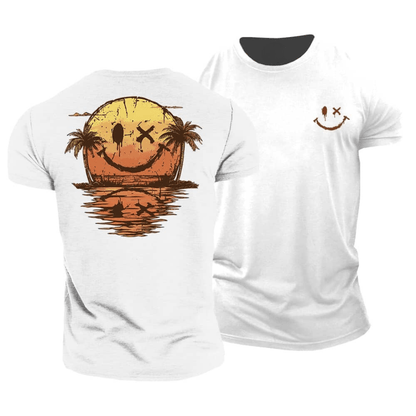 Smiley Sunset Tee