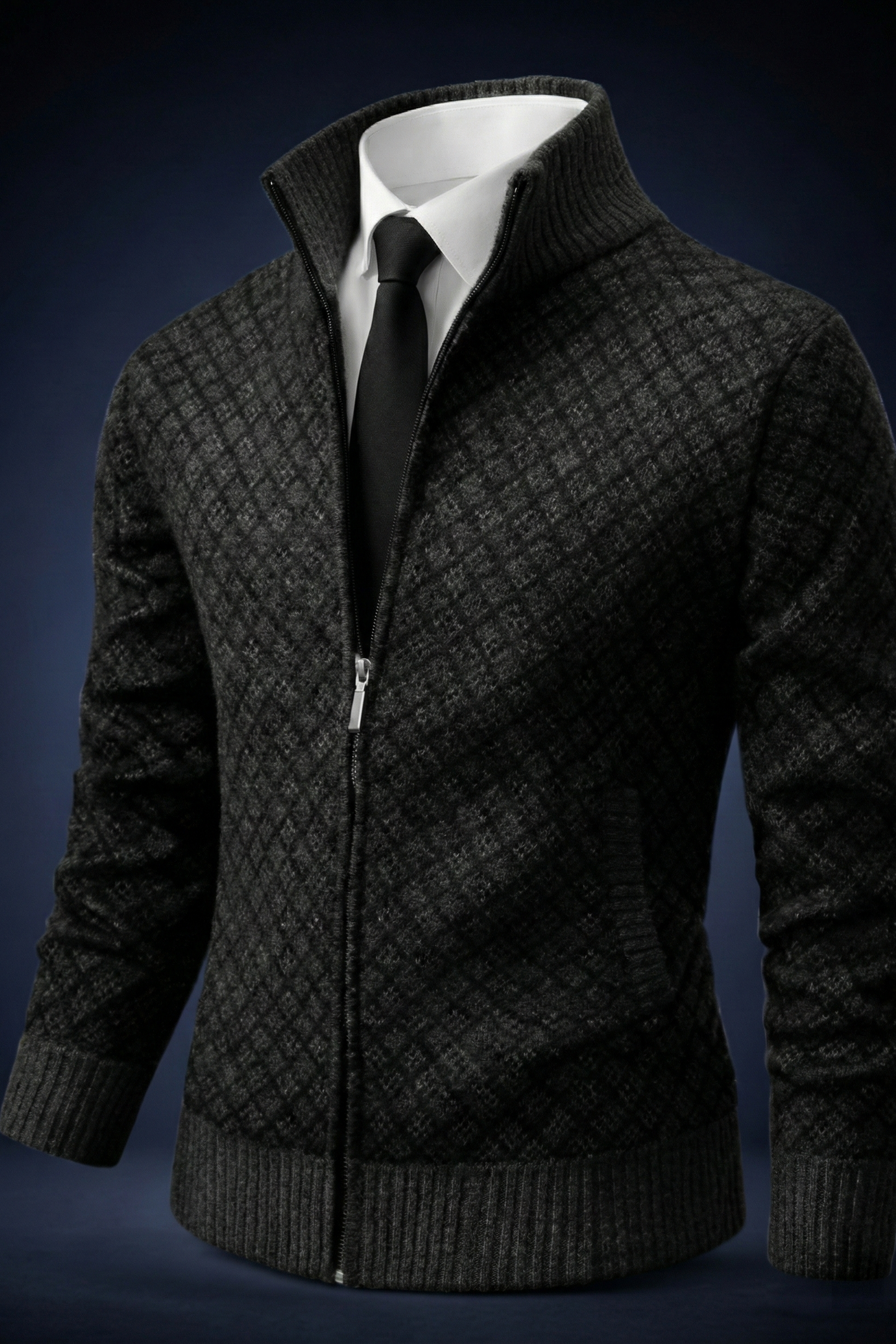 Ashton Waffle Cardigan