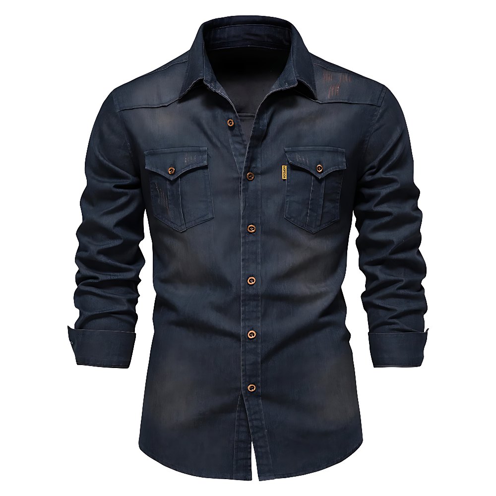 Beckford Cotton Denim Shirt
