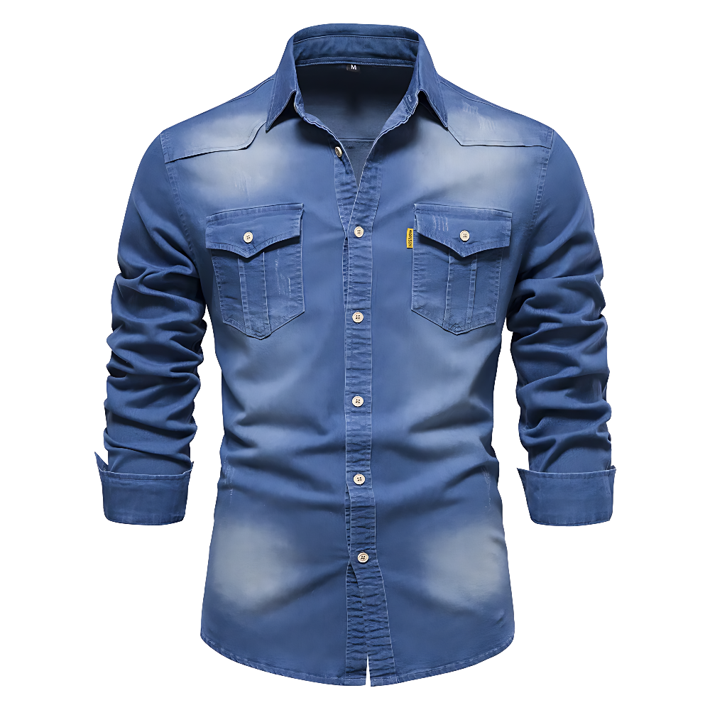 Beckford Cotton Denim Shirt