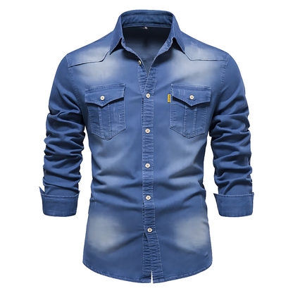 Beckford Cotton Denim Shirt